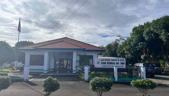 BMKG Bandara Naha Himbau Warga Sangihe Waspada Terhadap Hujan Berkepanjangan dan Angin Kencang