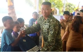 TNI Hadir di Tengah Duka, Dandim 1301/Sangihe Dampingi Forkopimda Tinjau Korban Longsor Laotongan