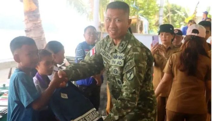 TNI Hadir di Tengah Duka, Dandim 1301/Sangihe Dampingi Forkopimda Tinjau Korban Longsor Laotongan