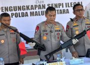 Polda Maluku Utara Ungkap Peredaran Senjata Api Ilegal, Tiga Tersangka Ditangkap dan Ratusan Butir Peluru Disita