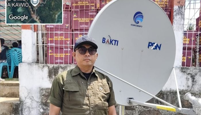 Dinas Kominfo Sangihe Terus Melakukan Up To Date Tentang Progres Perbaikan Kabel Laut Segmen Sangihe-Morotai.