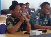 Kodim 1301/Sangihe Hadiri Rapat Koordinasi Pemindahan Sementara Aktivitas Pelabuhan Tahuna
