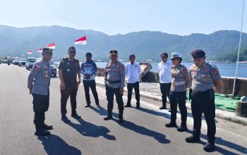 Kompol. Jendri S. Lewan, S.E., Turun Langsung Mengecek Lokasi Pelksanaan AMDR 2026