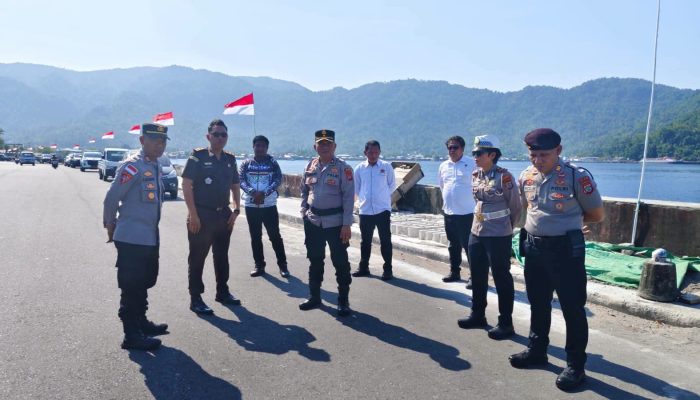 Kompol. Jendri S. Lewan, S.E., Turun Langsung Mengecek Lokasi Pelksanaan AMDR 2026