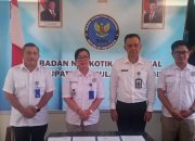 Penandatanganan MOU Penanganan Rehabilitasi Medis Antara BNNK Kepulauan Sangihe dan RSD. Liung Kendage Tahuna