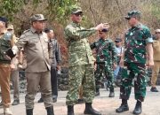 Dukung Program TMMD ke-130, Forkopimda Sitaro Tinjau Pembangunan Sumur Bor dan RTLH di Kampung Tanaki   