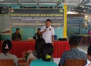 Tingkatkan Kesadaran Hukum dan Kamtibmas, Satgas TMMD ke-130 Kodim 1301/Sangihe 