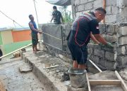 Satgas TMMD ke-130 Kodim 1301/Sangihe Sulap Harapan Jadi Nyata, RTLH Keluarga Kaomi–Pamikirang Capai Progres 18 Persen