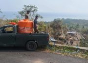 Pasokan Air Tak Terputus, Dukung Percepatan Pembangunan Jalan Rabat Beton TMMD ke-130 Kodim 1301/Sangihe