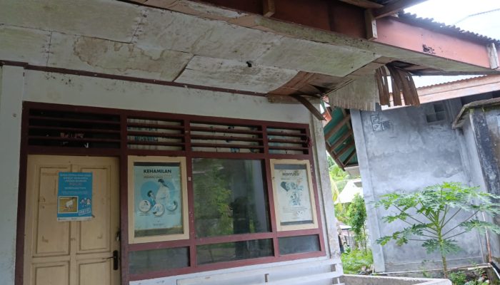 Puskesmas Pembantu Mahena Butuh Belaian Pemda Sangihe